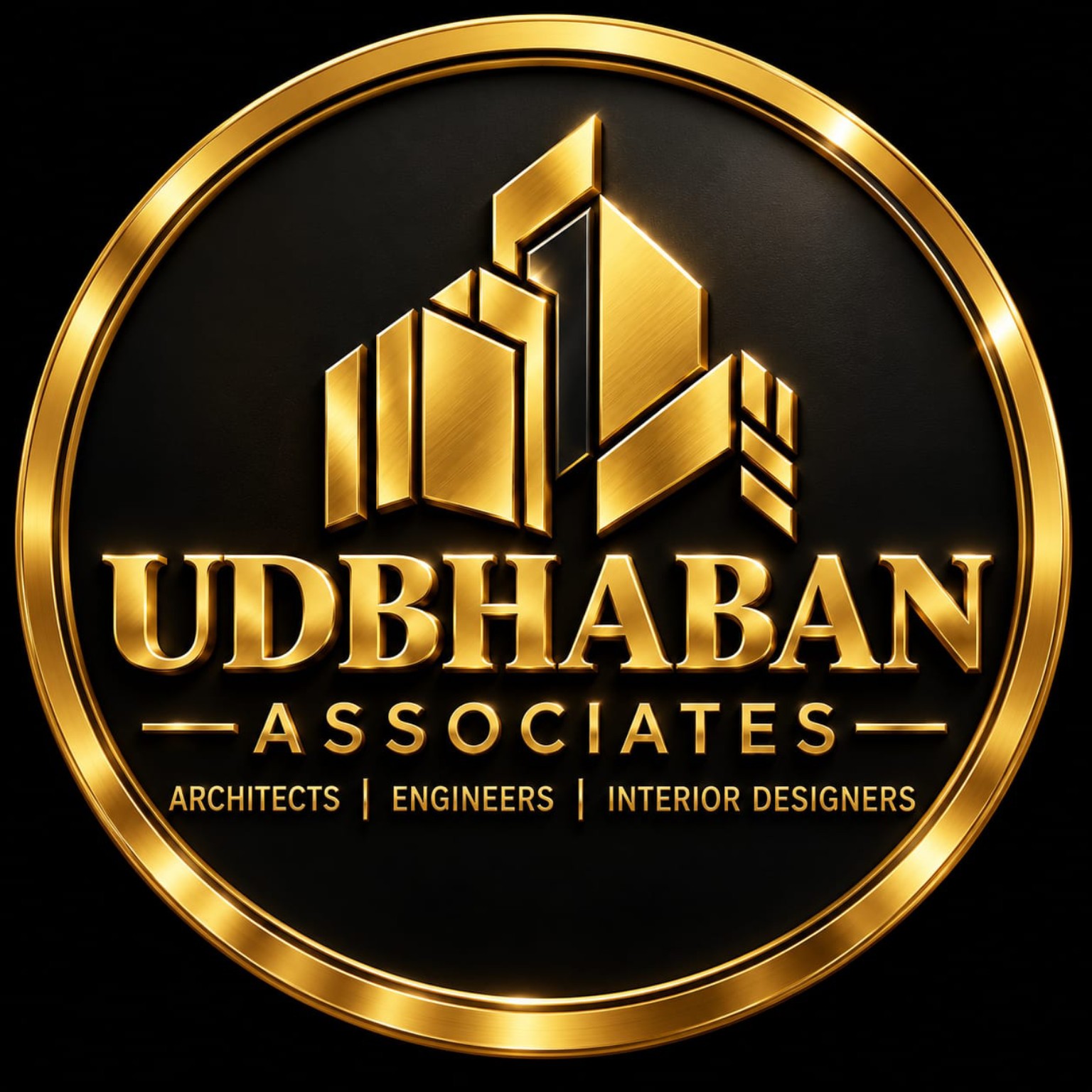 Udbhaban Associates gold emblem